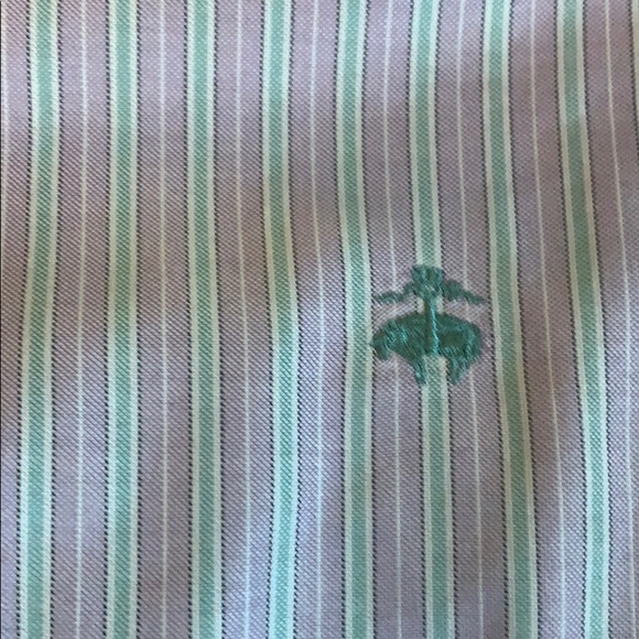 L Brooks Brothers Regent Fit Striped Oxford - Picture 4 of 4